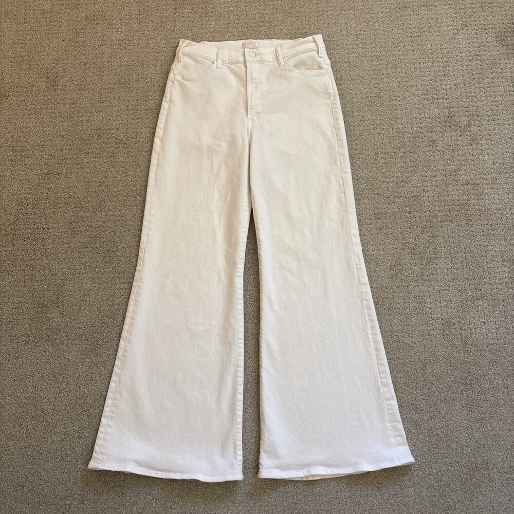 Mother Women's Jean The Hustler Roller Skimp Fairest of Them All Sz 30 Wide Leg